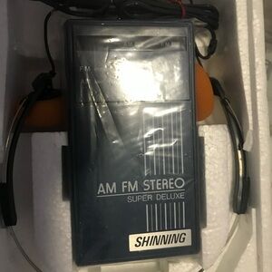 AM FM Stereo Super Deluxe - Navy